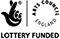 Arts Council England Lottery Funded logo